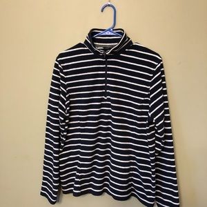 Lands’ End fleece sweatshirt